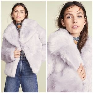 A.L.C. Grant Faux Fur Retro Winter Jacket Coat HTF